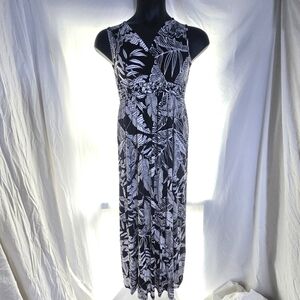 Palm Leaf Maxi Dress